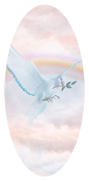Dove Clouds Pink